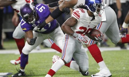 Vikings frustrate Beckham, Giants while getting to 4-0