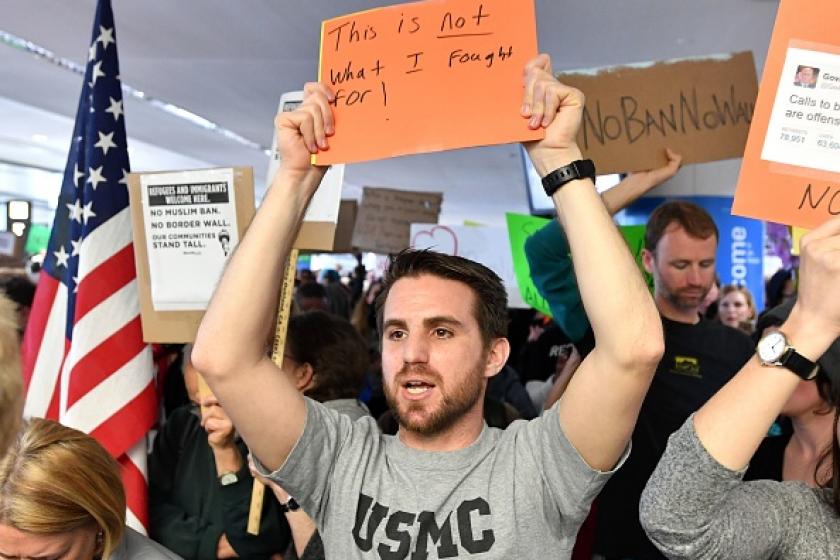 Veterans stand up for military interpreters blocked from entering the U.S.