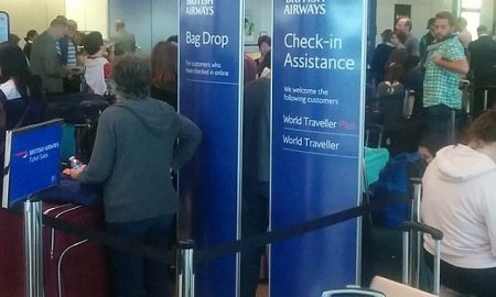 BREAKING NEWS: British Airways passengers facing significant delays as IT glitch affects check-in desks around the world