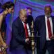 Trump lights candle at Hindu-American rally