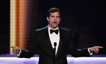 Ashton Kutcher opens SAG Awards with remarks on travel ban
